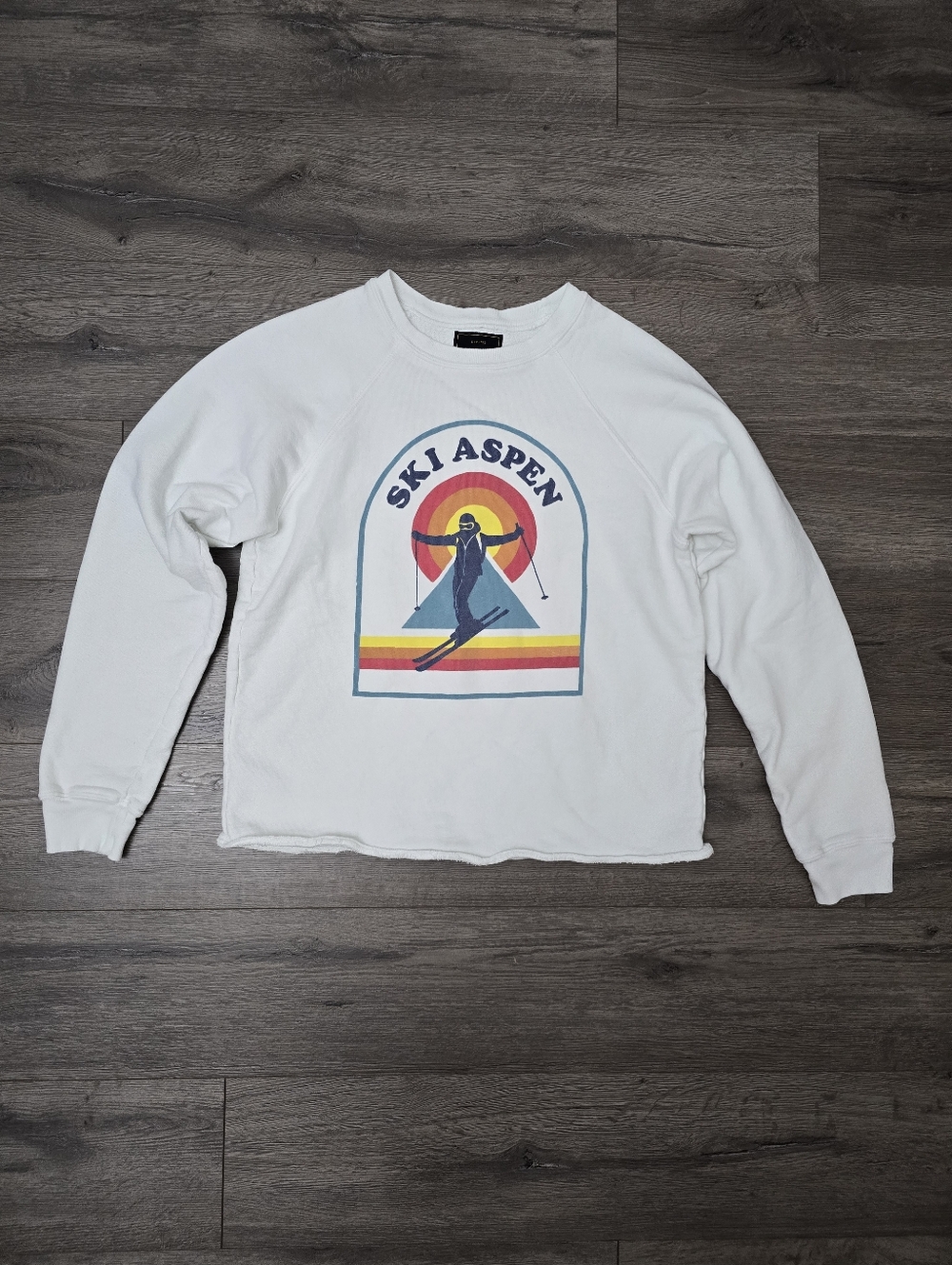 Retrobrand Ski Aspen Sweatshirt Size XS Streetwear Winter Ski Outdoor